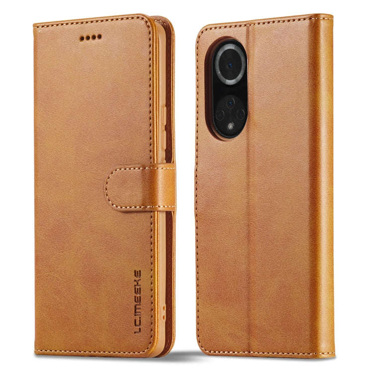 LC.IMEEKE Calf Texture Leather Phone Case, For Honor 50 / nova 9, For Honor 50 Pro / nova 9 Pro, ...