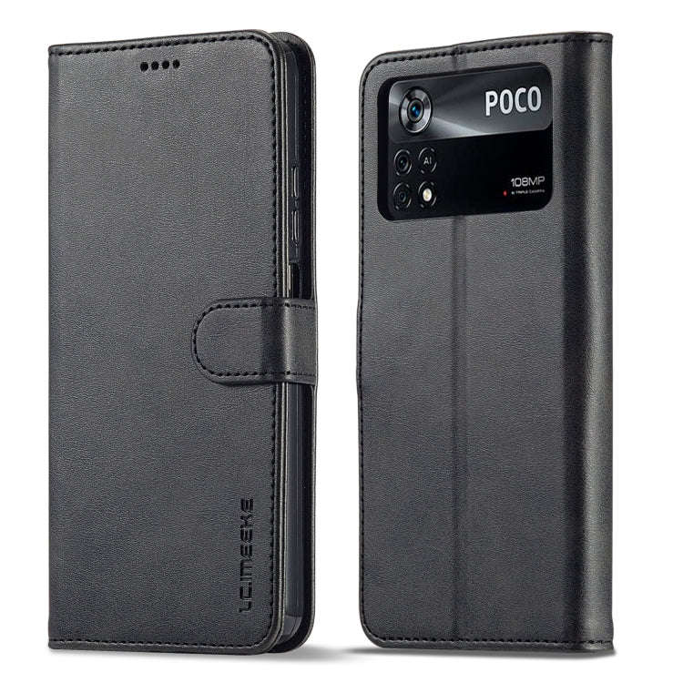 LC.IMEEKE Calf Texture Leather Phone Case, For Honor 50 / nova 9, For Honor 50 Pro / nova 9 Pro, ...