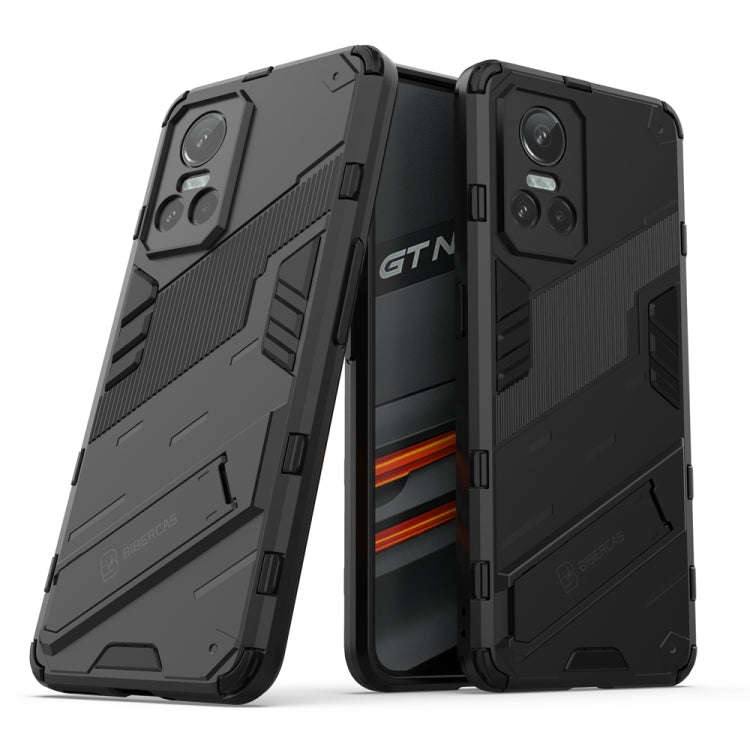 Punk Armor 2 in 1 PC + TPU Shockproof Phone Case with Invisible Holder, For Realme GT Neo3 5G Chi...