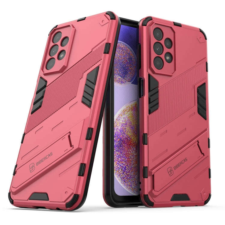 Punk Armor 2 in 1 PC + TPU Shockproof Phone Case with Invisible Holder, For Realme GT Neo3 5G Chi...