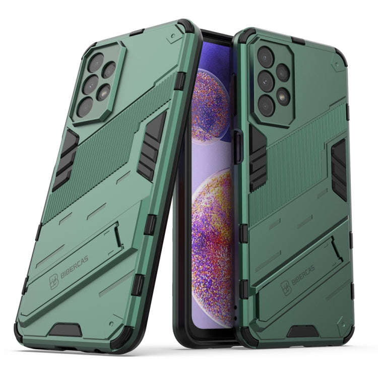 Punk Armor 2 in 1 PC + TPU Shockproof Phone Case with Invisible Holder, For Realme GT Neo3 5G Chi...