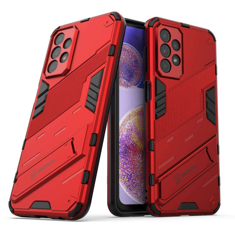 Punk Armor 2 in 1 PC + TPU Shockproof Phone Case with Invisible Holder, For Realme GT Neo3 5G Chi...