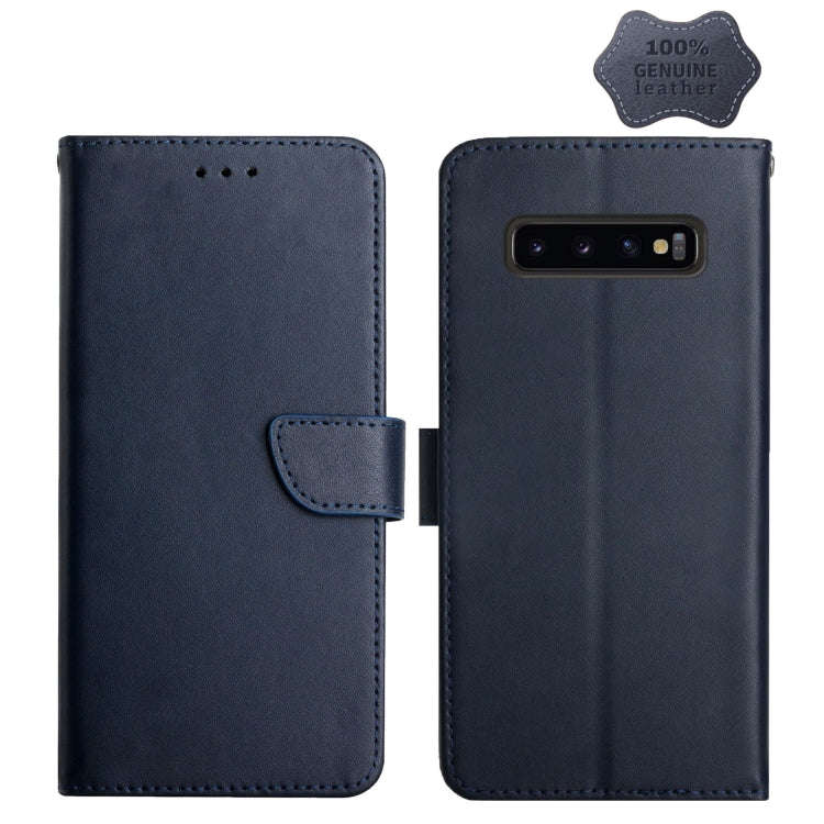 Genuine Leather Fingerprint-proof Horizontal Flip Phone Case, For Samsung Galaxy Note20 Ultra, Fo...