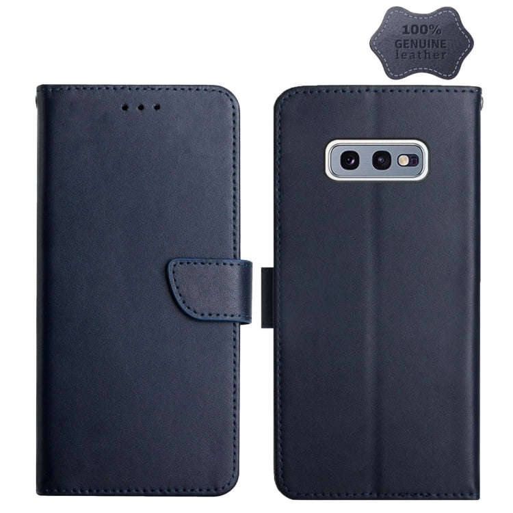 Genuine Leather Fingerprint-proof Horizontal Flip Phone Case, For Samsung Galaxy Note20 Ultra, Fo...