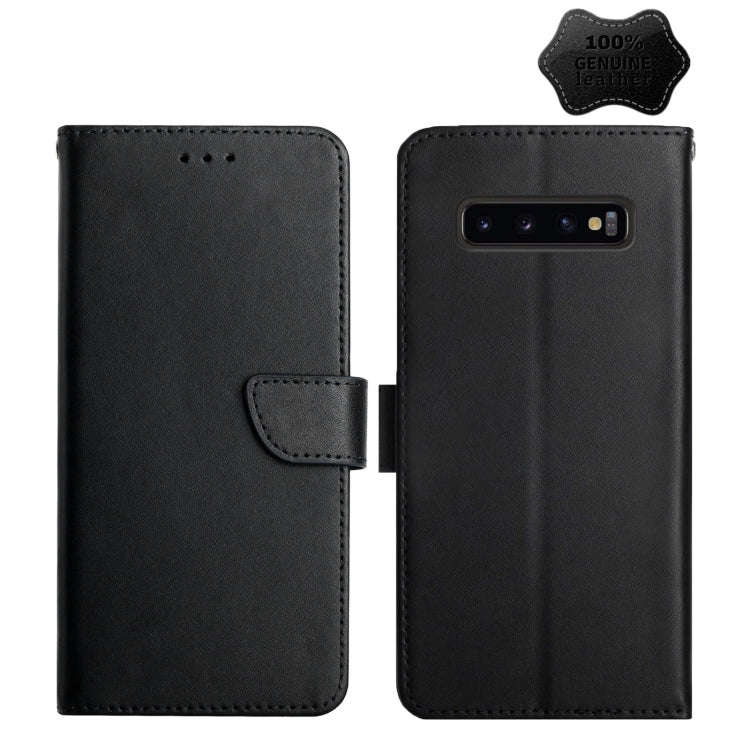 Genuine Leather Fingerprint-proof Horizontal Flip Phone Case, For Samsung Galaxy Note20 Ultra, Fo...