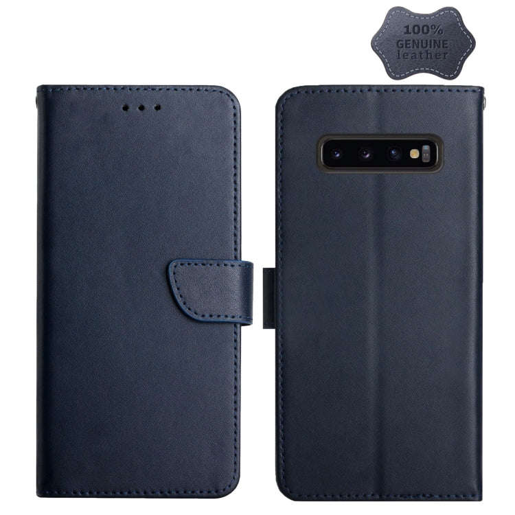 Genuine Leather Fingerprint-proof Horizontal Flip Phone Case, For Samsung Galaxy Note20 Ultra, Fo...