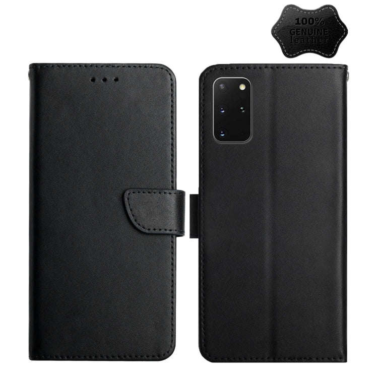 Genuine Leather Fingerprint-proof Horizontal Flip Phone Case, For Samsung Galaxy Note20 Ultra, Fo...