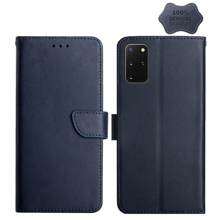 Genuine Leather Fingerprint-proof Horizontal Flip Phone Case, For Samsung Galaxy Note20 Ultra, Fo...