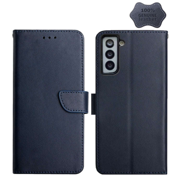 Genuine Leather Fingerprint-proof Horizontal Flip Phone Case, For Samsung Galaxy Note20 Ultra, Fo...