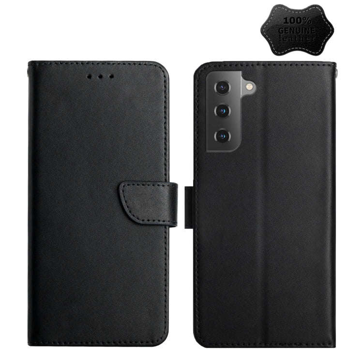 Genuine Leather Fingerprint-proof Horizontal Flip Phone Case, For Samsung Galaxy Note20 Ultra, Fo...