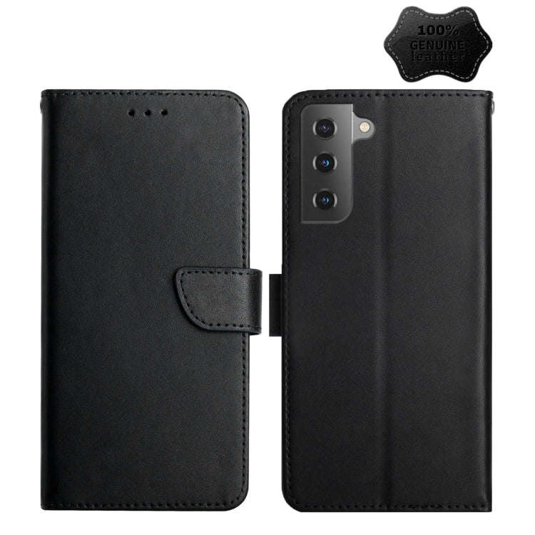 Genuine Leather Fingerprint-proof Horizontal Flip Phone Case, For Samsung Galaxy Note20 Ultra, Fo...