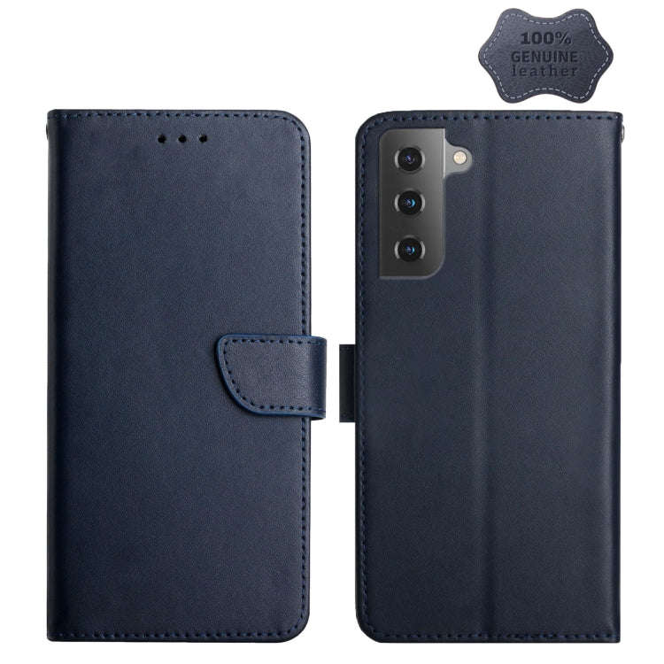 Genuine Leather Fingerprint-proof Horizontal Flip Phone Case, For Samsung Galaxy Note20 Ultra, Fo...