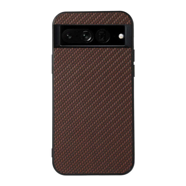 Accurate Hole Carbon Fiber Texture PU Phone Case, For OnePlus 10 Pro, For Google Pixel 7, For Goo...