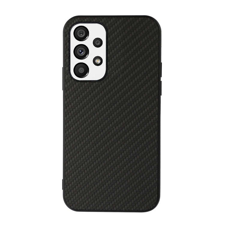 Accurate Hole Carbon Fiber Texture PU Phone Case, For OnePlus 10 Pro, For Google Pixel 7, For Goo...