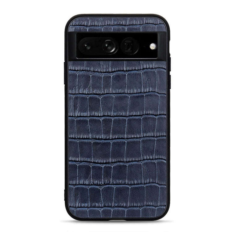 Accurate Hole Crocodile Texture Genuine Leather Phone Case, For OnePlus 10 Pro Accurate Hole, For...