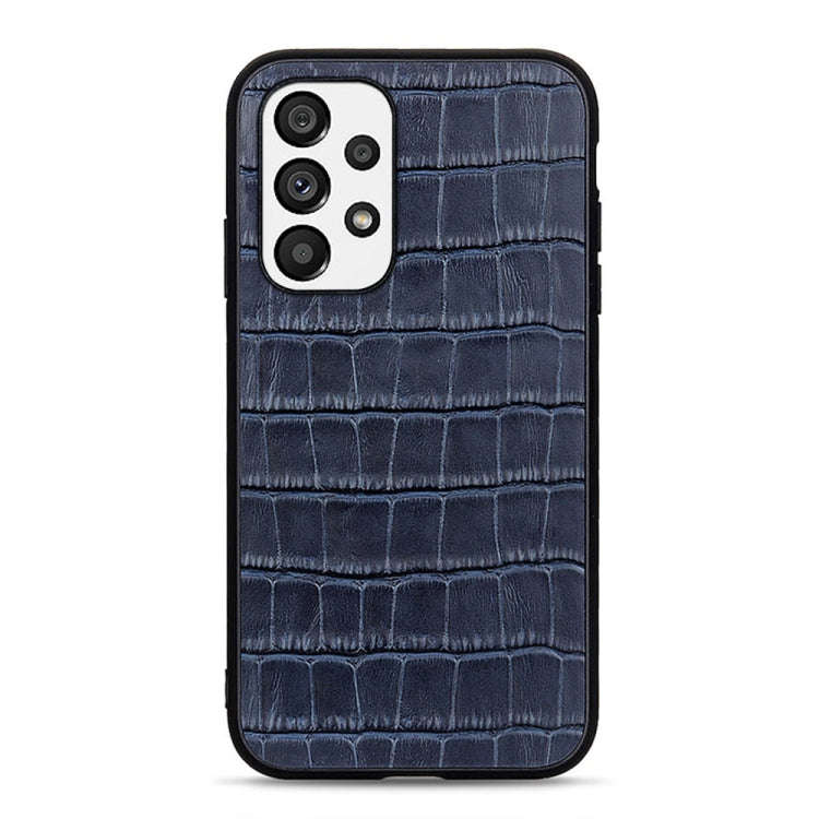 Accurate Hole Crocodile Texture Genuine Leather Phone Case, For OnePlus 10 Pro Accurate Hole, For...