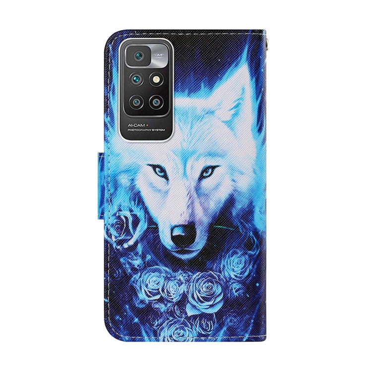 Coloured Drawing Pattern Leather Phone Case, For Xiaomi Redmi 10, For Xiaomi Redmi K40, For Xiaom...