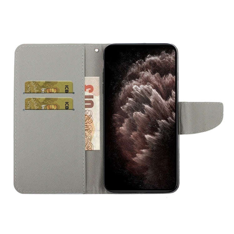 Coloured Drawing Pattern Leather Phone Case, For Xiaomi Redmi 10, For Xiaomi Redmi K40, For Xiaom...
