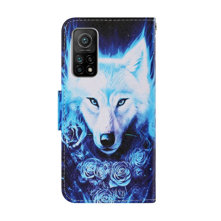 Coloured Drawing Pattern Leather Phone Case, For Xiaomi Mi 10T / 10T Pro, For Xiaomi Mi 10T Lite,...