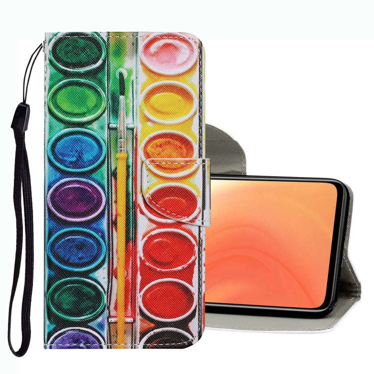 Coloured Drawing Pattern Leather Phone Case, For Xiaomi Mi 10T / 10T Pro, For Xiaomi Mi 10T Lite,...