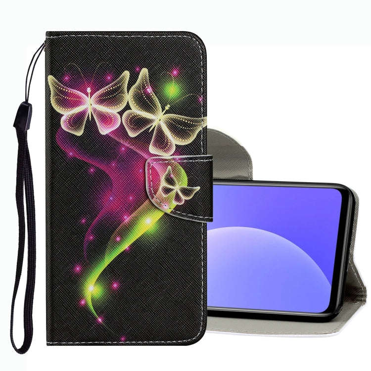 Coloured Drawing Pattern Leather Phone Case, For Xiaomi Mi 10T / 10T Pro, For Xiaomi Mi 10T Lite,...