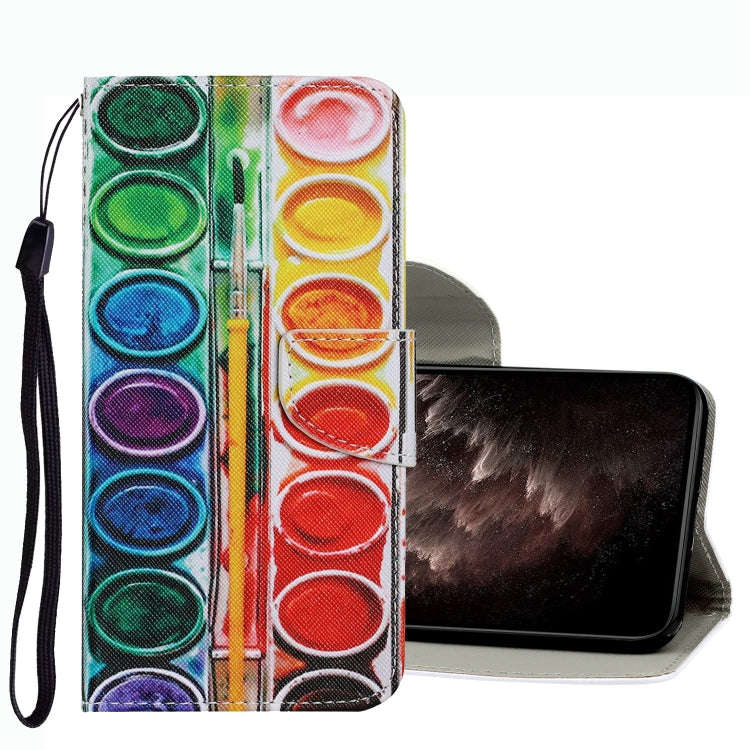 Coloured Drawing Pattern Leather Phone Case, For Xiaomi Mi 10T / 10T Pro, For Xiaomi Mi 10T Lite,...