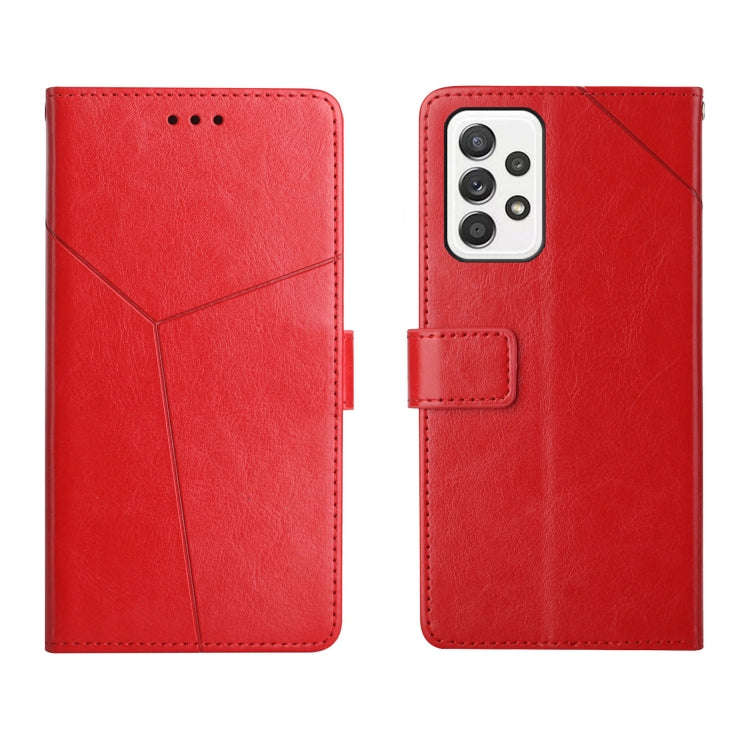 Y Stitching Horizontal Flip Leather Phone Case, For Samsung Galaxy A03 Core, For Samsung Galaxy A...
