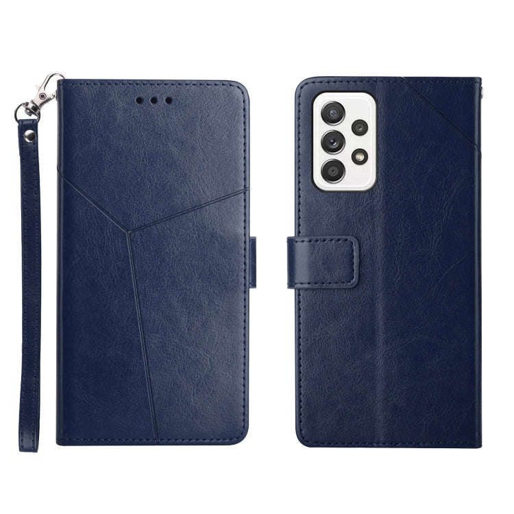 Y Stitching Horizontal Flip Leather Phone Case, For Samsung Galaxy A03 Core, For Samsung Galaxy A...