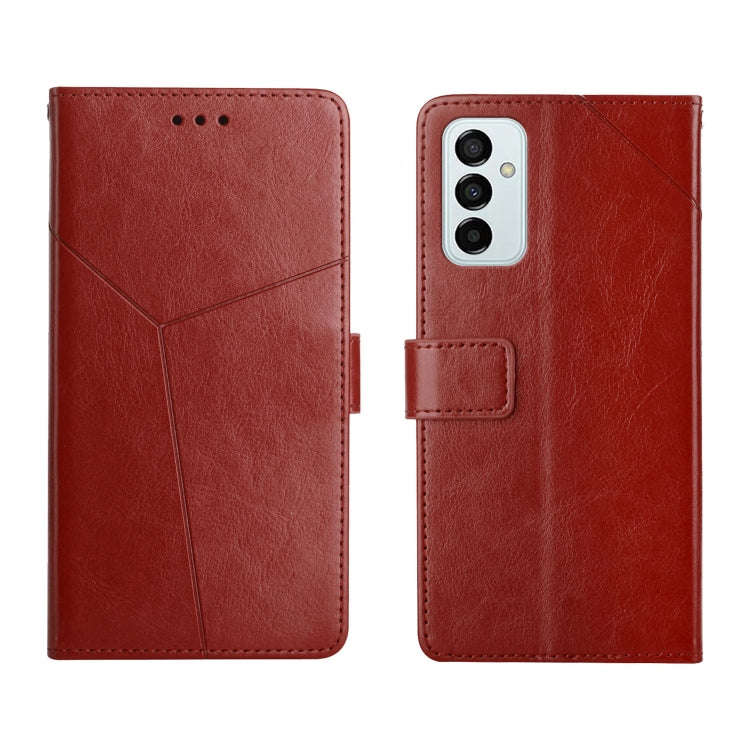 Y Stitching Horizontal Flip Leather Phone Case, For Samsung Galaxy A03 Core, For Samsung Galaxy A...