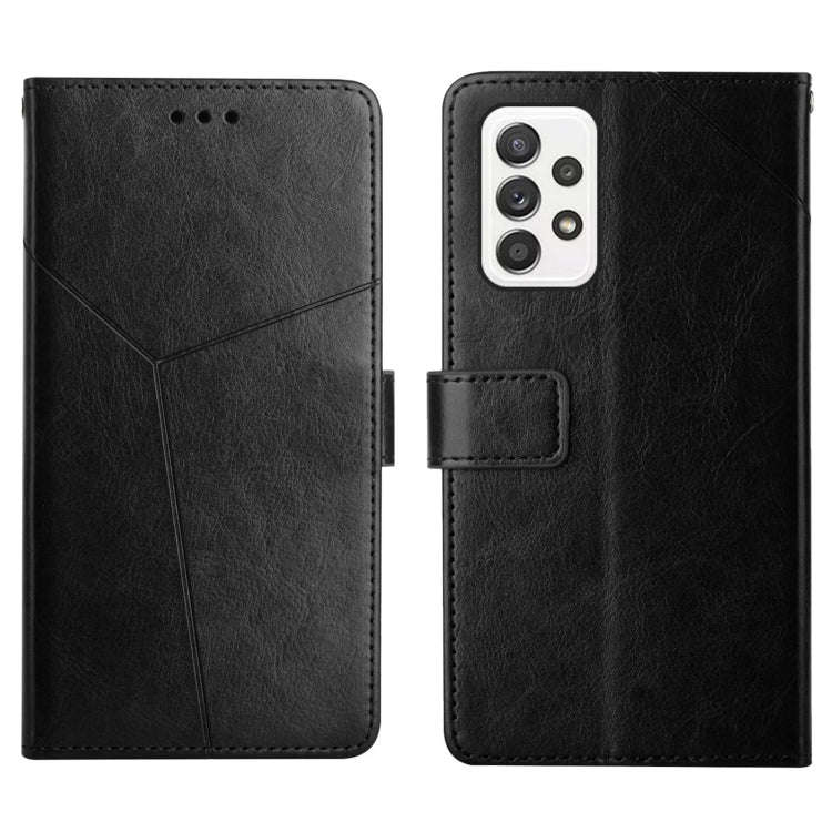 Y Stitching Horizontal Flip Leather Phone Case, For Samsung Galaxy A03 Core, For Samsung Galaxy A...