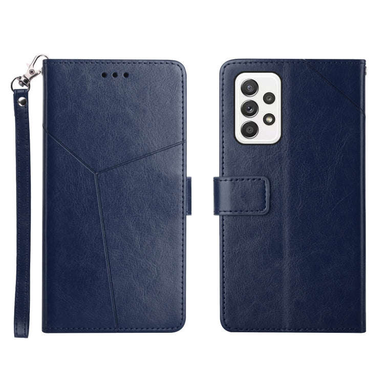 Y Stitching Horizontal Flip Leather Phone Case, For Samsung Galaxy A03 Core, For Samsung Galaxy A...