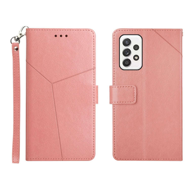 Y Stitching Horizontal Flip Leather Phone Case, For Samsung Galaxy A03 Core, For Samsung Galaxy A...