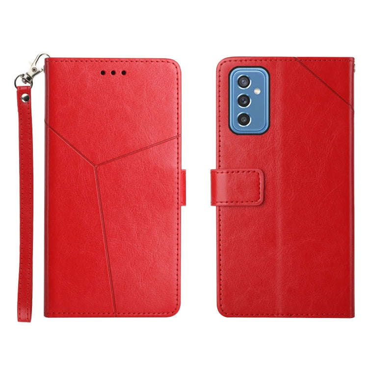 Y Stitching Horizontal Flip Leather Phone Case, For Samsung Galaxy A03 Core, For Samsung Galaxy A...