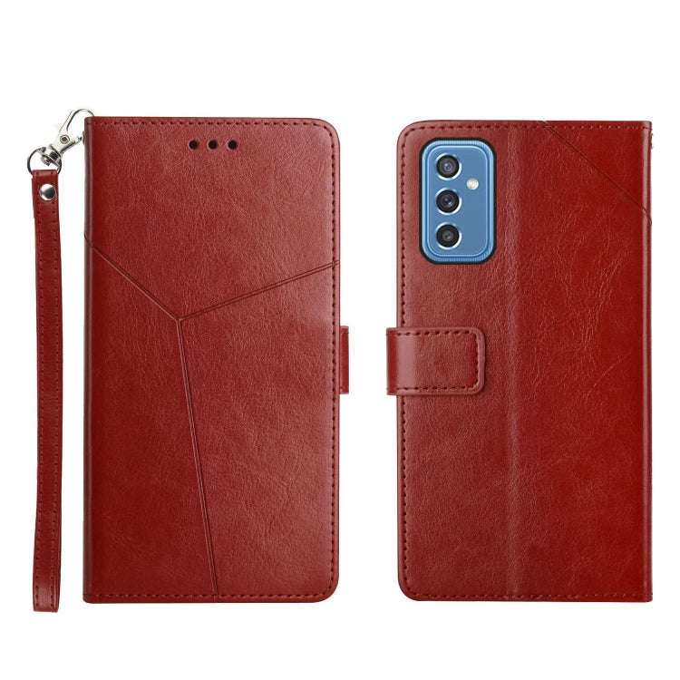 Y Stitching Horizontal Flip Leather Phone Case, For Samsung Galaxy A03 Core, For Samsung Galaxy A...