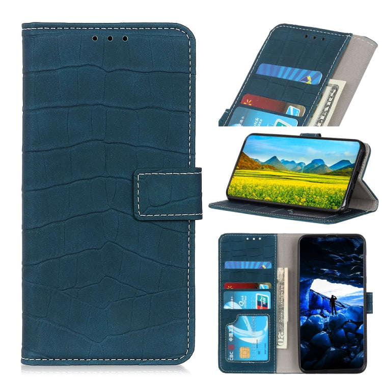 Crocodile Texture Horizontal Flip Leather Phone Case, For Samsung Galaxy M53 5G