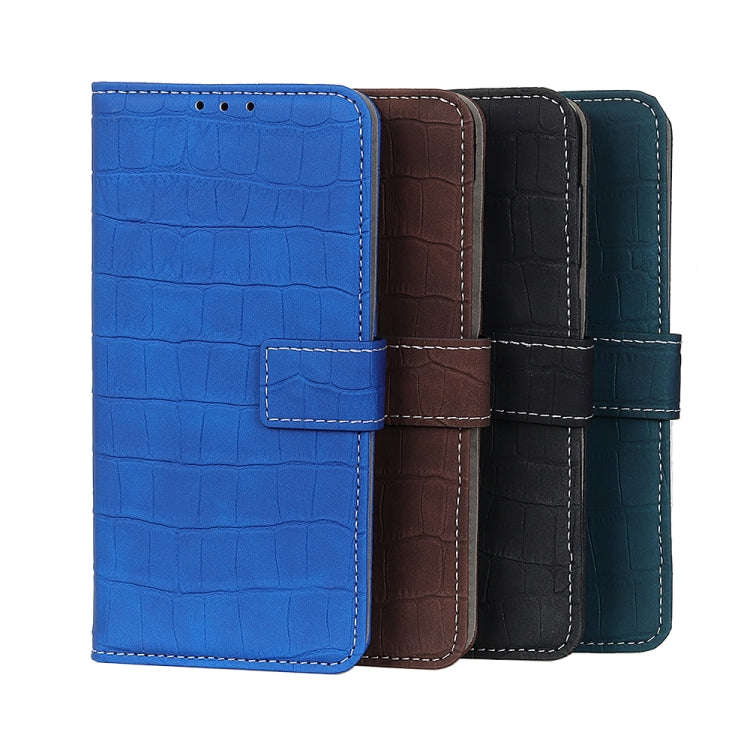 Crocodile Texture Horizontal Flip Leather Phone Case, For Samsung Galaxy M53 5G