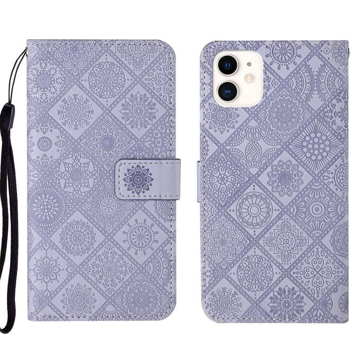 Ethnic Style Embossed Pattern Leather Phone Case, For iPhone 13, For iPhone 13 Pro, For iPhone 13...