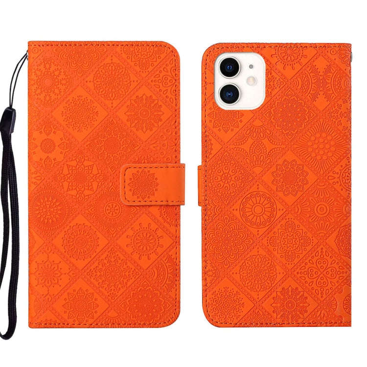 Ethnic Style Embossed Pattern Leather Phone Case, For iPhone 13, For iPhone 13 Pro, For iPhone 13...
