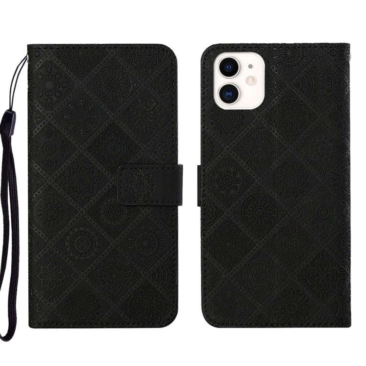 Ethnic Style Embossed Pattern Leather Phone Case, For iPhone 13, For iPhone 13 Pro, For iPhone 13...
