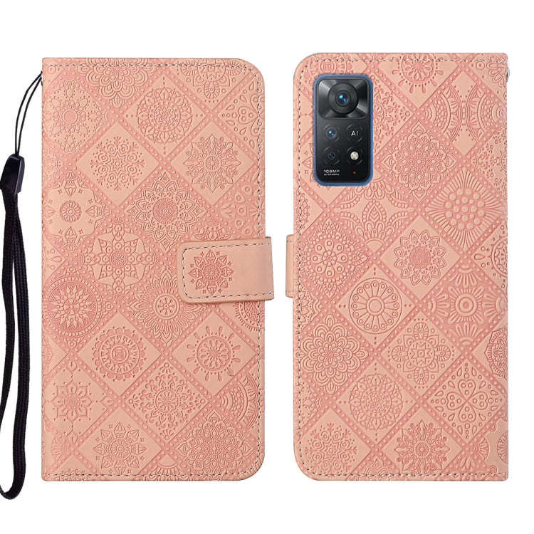 Ethnic Style Embossed Pattern Leather Phone Case, For Xiaomi Redmi Note 11 Pro Global, For Xiaomi...