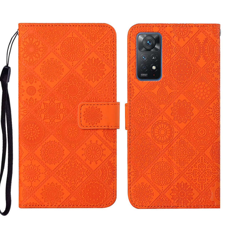Ethnic Style Embossed Pattern Leather Phone Case, For Xiaomi Redmi Note 11 Pro Global, For Xiaomi...