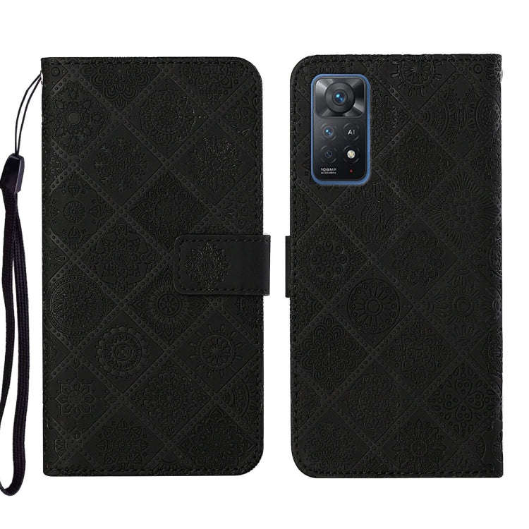 Ethnic Style Embossed Pattern Leather Phone Case, For Xiaomi Redmi Note 11 Pro Global, For Xiaomi...