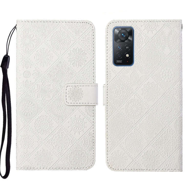 Ethnic Style Embossed Pattern Leather Phone Case, For Xiaomi Redmi Note 11 Pro Global, For Xiaomi...