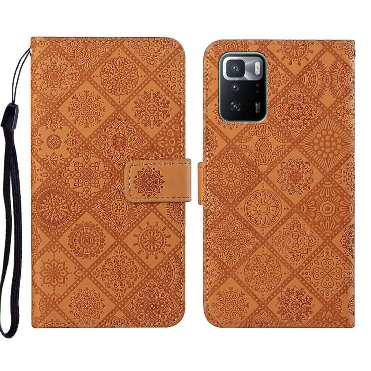 Ethnic Style Embossed Pattern Leather Phone Case, For Xiaomi Redmi Note 11 Pro Global, For Xiaomi...