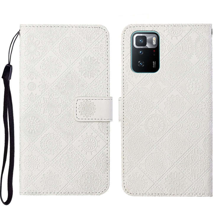 Ethnic Style Embossed Pattern Leather Phone Case, For Xiaomi Redmi Note 11 Pro Global, For Xiaomi...