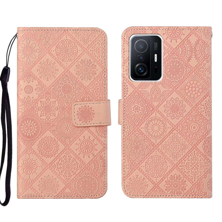 Ethnic Style Embossed Pattern Leather Phone Case, For Xiaomi Redmi Note 11 Pro Global, For Xiaomi...