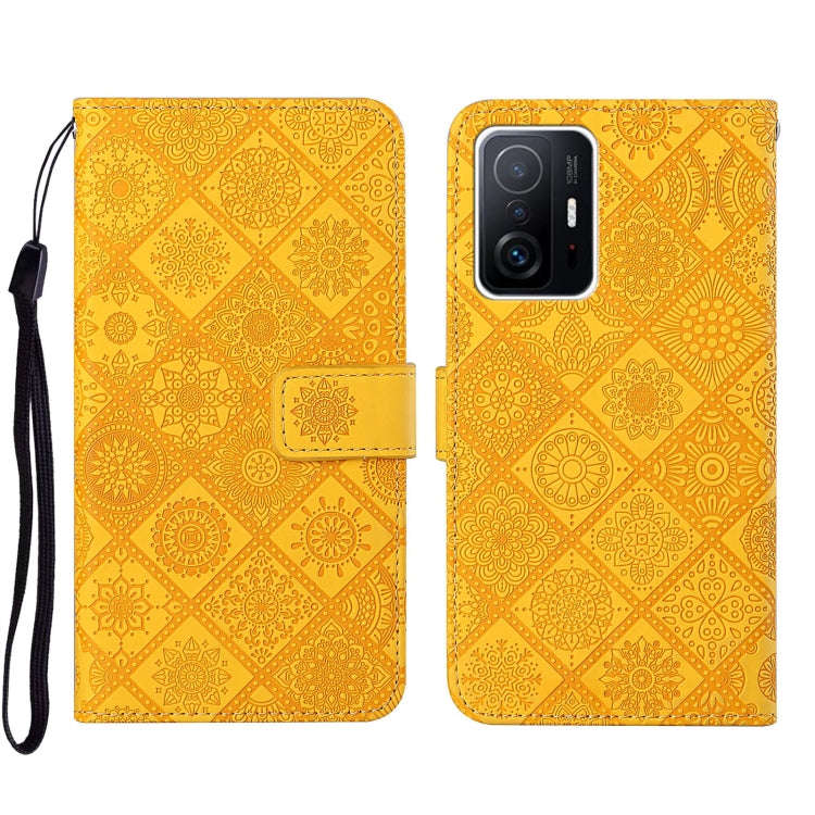 Ethnic Style Embossed Pattern Leather Phone Case, For Xiaomi Redmi Note 11 Pro Global, For Xiaomi...