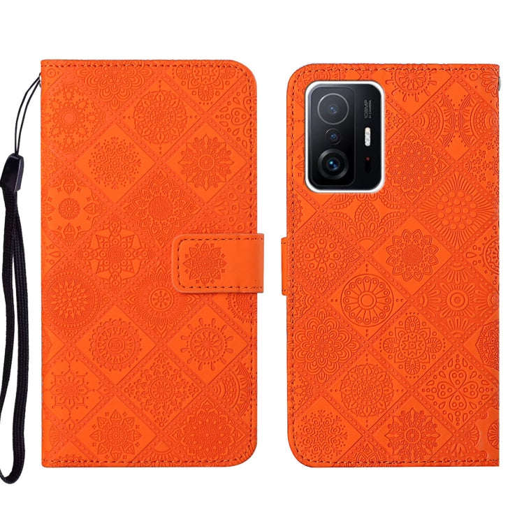 Ethnic Style Embossed Pattern Leather Phone Case, For Xiaomi Redmi Note 11 Pro Global, For Xiaomi...