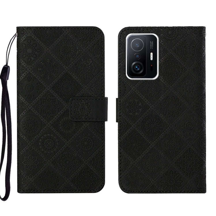 Ethnic Style Embossed Pattern Leather Phone Case, For Xiaomi Redmi Note 11 Pro Global, For Xiaomi...