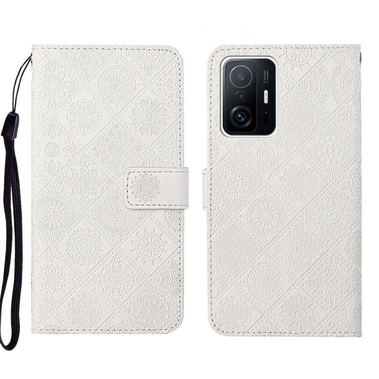 Ethnic Style Embossed Pattern Leather Phone Case, For Xiaomi Redmi Note 11 Pro Global, For Xiaomi...